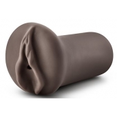 Коричневый мастубратор-вагина Nicole s Kitty - Blush Novelties - в Пскове купить с доставкой