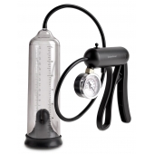 Вакуумная мужская помпа с датчиком давления Pro-Gauge Power Pump - Pipedream - в Пскове купить с доставкой