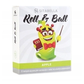 Стимулирующий презерватив-насадка Roll   Ball Apple - Sitabella - купить с доставкой в Пскове