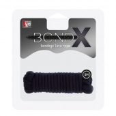 Чёрная веревка для связывания BONDX LOVE ROPE - 5 м. - Dream Toys - купить с доставкой в Пскове