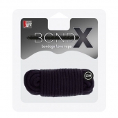Черная веревка для связывания BONDX LOVE ROPE - 10 м. - Dream Toys - купить с доставкой в Пскове