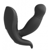 Черный вибромассажер простаты PROSTATE HERO - Dream Toys - в Пскове купить с доставкой