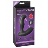 Черный массажер простаты Electro Stim Prostate Vibe с электростимуляцией - 13,3 см. - Pipedream - купить с доставкой в Пскове