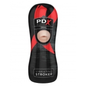 Мастурбатор-ротик Vibrating Oral Stroker - Pipedream - в Пскове купить с доставкой