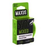 Презервативы в железном кейсе MAXUS Mixed - 3 шт. - Maxus - купить с доставкой в Пскове