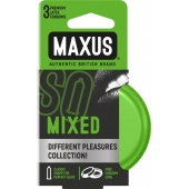 Презервативы в железном кейсе MAXUS Mixed - 3 шт. - Maxus - купить с доставкой в Пскове