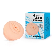 Телесная насадка-вагина на помпу - Sex Expert - в Пскове купить с доставкой