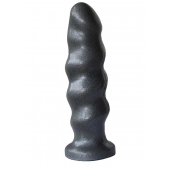 Черная насадка на трусики харнесс Platinum - 16 см. - LOVETOY (А-Полимер) - купить с доставкой в Пскове