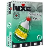 Презерватив LUXE Maxima  Гавайский Кактус  - 1 шт. - Luxe - купить с доставкой в Пскове