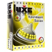 Презерватив LUXE  Exclusive  Кричащий банан  - 1 шт. - Luxe - купить с доставкой в Пскове
