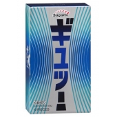 Презервативы Sagami 6 FIT V с волнообразной текстурой - 12 шт. - Sagami - купить с доставкой в Пскове