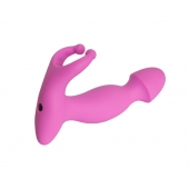 Розовый стимулятор простаты с усиками - 15 см. - 4sexdreaM - в Пскове купить с доставкой