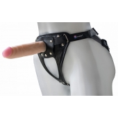Универсальный мягкий пояс с насадкой Hard brutal BDSM-КОНСУЛ - 17 см. - LOVETOY (А-Полимер) - купить с доставкой в Пскове