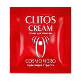 Пробник возбуждающего крема для женщин Clitos Cream - 1,5 гр. - Биоритм - купить с доставкой в Пскове