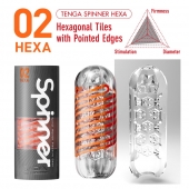 Мастурбатор SPINNER Hexa - Tenga - в Пскове купить с доставкой