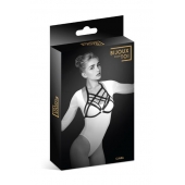 Черная упряжь на грудь Clara - Bijoux Pour Toi - купить с доставкой в Пскове