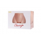 Мастурбатор-полуторс Cherry с вибрацией и двумя любовными тоннелями - KOKOS - в Пскове купить с доставкой