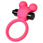 Розовое виброкольцо на пенис A-Toys - A-toys - в Пскове купить с доставкой