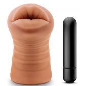Кофейный мастурбатор-ротик Isabella - Blush Novelties - в Пскове купить с доставкой