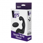 Черный вибромассажер простаты REMOTE BOOTY PLEASER - Dream Toys - в Пскове купить с доставкой