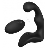 Черный вибромассажер простаты REMOTE BOOTY PLEASER - Dream Toys - в Пскове купить с доставкой