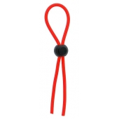 Красное эрекционное лассо с одной бусиной-утяжкой STRETCHY THIN LASSO - Dream Toys - в Пскове купить с доставкой
