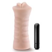 Телесный мастурбатор-ротик Angie - Blush Novelties - в Пскове купить с доставкой