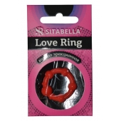 Эрекционное кольцо из киберкожи со стимулирующими бусинами - Sitabella - в Пскове купить с доставкой