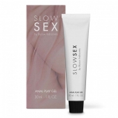 Лубрикант на водной основе Slow Sex Anal Play Gel - 30 мл. - Bijoux Indiscrets - купить с доставкой в Пскове