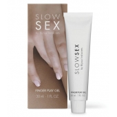 Гель для мастурбации с ароматом кокоса Slow Sex Finger Play Gel - 30 мл. - Bijoux Indiscrets - купить с доставкой в Пскове