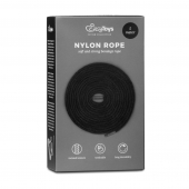 Черная веревка для бондажа Easytoys Bondage Rope - 5 м. - Easy toys - купить с доставкой в Пскове
