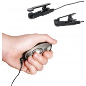 Черные электрические зажимы для сосков Shock Therapy Nipple Clamps - Pipedream - купить с доставкой в Пскове