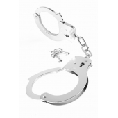 Металлические серебристые наручники Designer Metal Handcuffs - Pipedream - купить с доставкой в Пскове