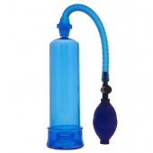 Синяя вакуумная помпа MENZSTUFF PENIS ENLARGER - Dream Toys - в Пскове купить с доставкой