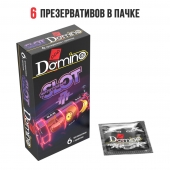 Ароматизированные презервативы DOMINO  Фруктовый слот  - 6 шт. - Domino - купить с доставкой в Пскове