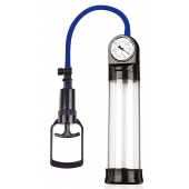 Прозрачная вакуумная помпа Sex Expert с манометром - Sex Expert - в Пскове купить с доставкой