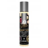 Лубрикант с ароматом трюфелей из белого шоколада и малины JO GELATO WHITE CHOCOLATE RASPBERRY TRUFFLE - 30 мл. - System JO - купить с доставкой в Пскове