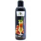 Интимный гель-смазка JUICY FRUIT с ароматом солёной карамели - 200 мл. - БиоМед - купить с доставкой в Пскове