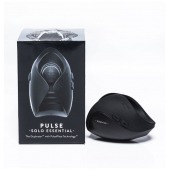 Черный инновационный мужской вибратор PULSE SOLO ESSENTIAL - Hot Octopuss - в Пскове купить с доставкой