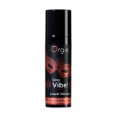 Разогревающий гель для массажа ORGIE Sexy Vibe Hot с эффектом вибрации - 15 мл. - ORGIE - купить с доставкой в Пскове