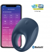 Эрекционное кольцо Satisfyer Strong One с возможностью управления через приложение - Satisfyer - в Пскове купить с доставкой