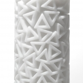 Белый 3D мастурбатор PILE - Tenga - в Пскове купить с доставкой