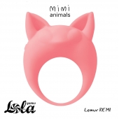 Оранжевое эрекционное кольцо Lemur Remi - Lola Games - в Пскове купить с доставкой