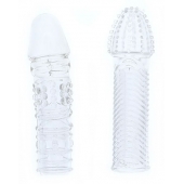 Комплект из 2 прозрачных насадок на пенис PENIS EXTENDER PACK - Dream Toys - в Пскове купить с доставкой