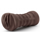 Коричневый мастурбатор-вагина Hot Chocolate Brianna - Blush Novelties - в Пскове купить с доставкой