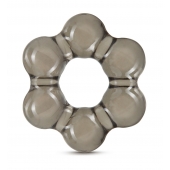 Дымчатое эрекционное кольцо Stay Hard Thick Bead Cock Ring - Blush Novelties - в Пскове купить с доставкой