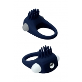 Синее эрекционное виброкольцо STIMU RING - Dream Toys - в Пскове купить с доставкой