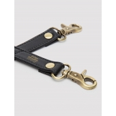 Черный фиксатор для манжет Bound to You Faux Leather Hogtie - Fifty Shades of Grey - купить с доставкой в Пскове