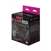 Черный пояс для насадок BEST CLASS STRAP - LOVETOY (А-Полимер) - купить с доставкой в Пскове