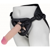 Пояс харнесс BEST UNI strap с 2 сменными насадками - 18,5 и 16 см. - LOVETOY (А-Полимер) - купить с доставкой в Пскове
